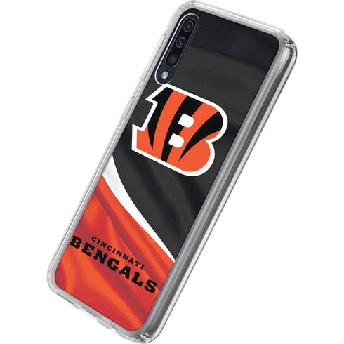 NFL Cincinnati Bengals Galaxy A50 Clear Case